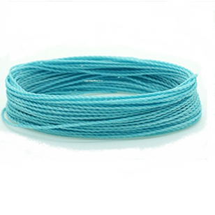 Polyester Koord 1mm Blauw 10mtr